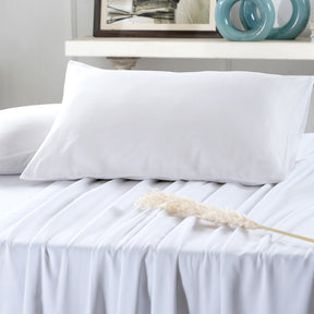 Essentials Dwell Solid White 2PC Pillow Sleeve