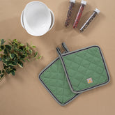 Aspire Green 2 Pc Pot Holder