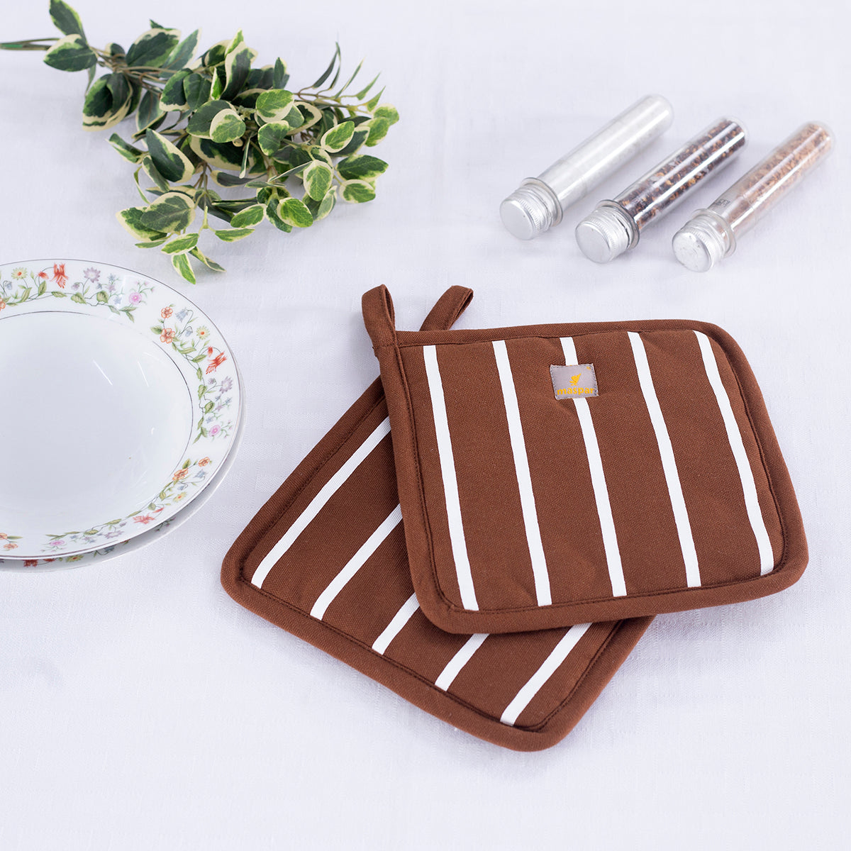 Celtic Brown 2 Pc Pot Holder