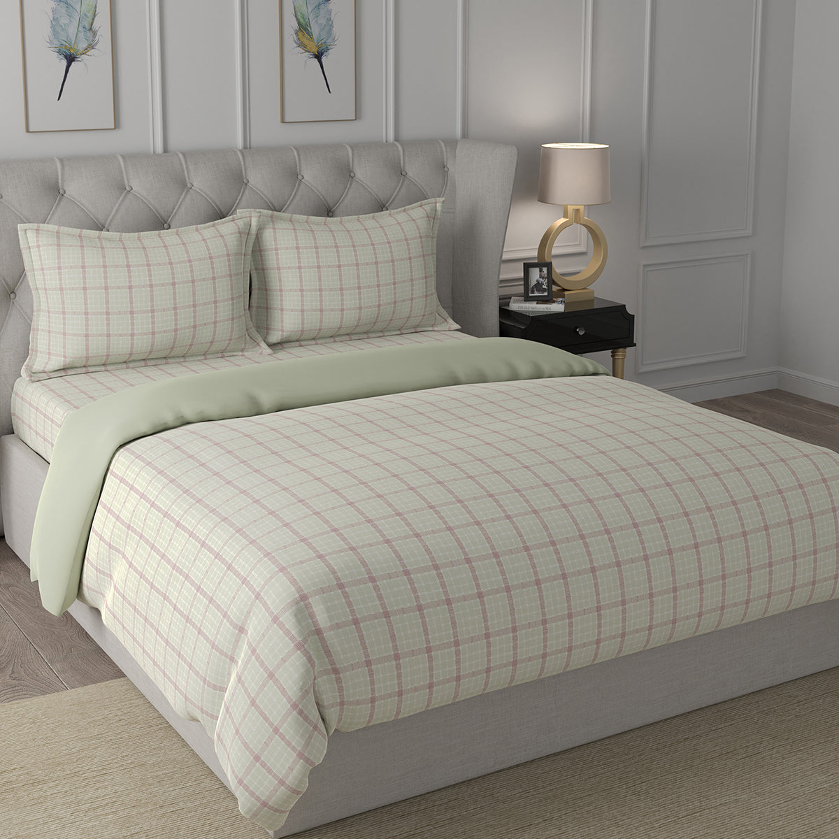 Backyard Patio Adrian Summer AC Quilt/Quilted Bed Cover/Comforter Red