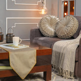 Dazzle Nostalgic Solid Parchment 3PC Table Set With Box Packaging