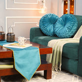 Dazzle Nostalgic Solid Peacock 3PC Table Set With Box Packaging