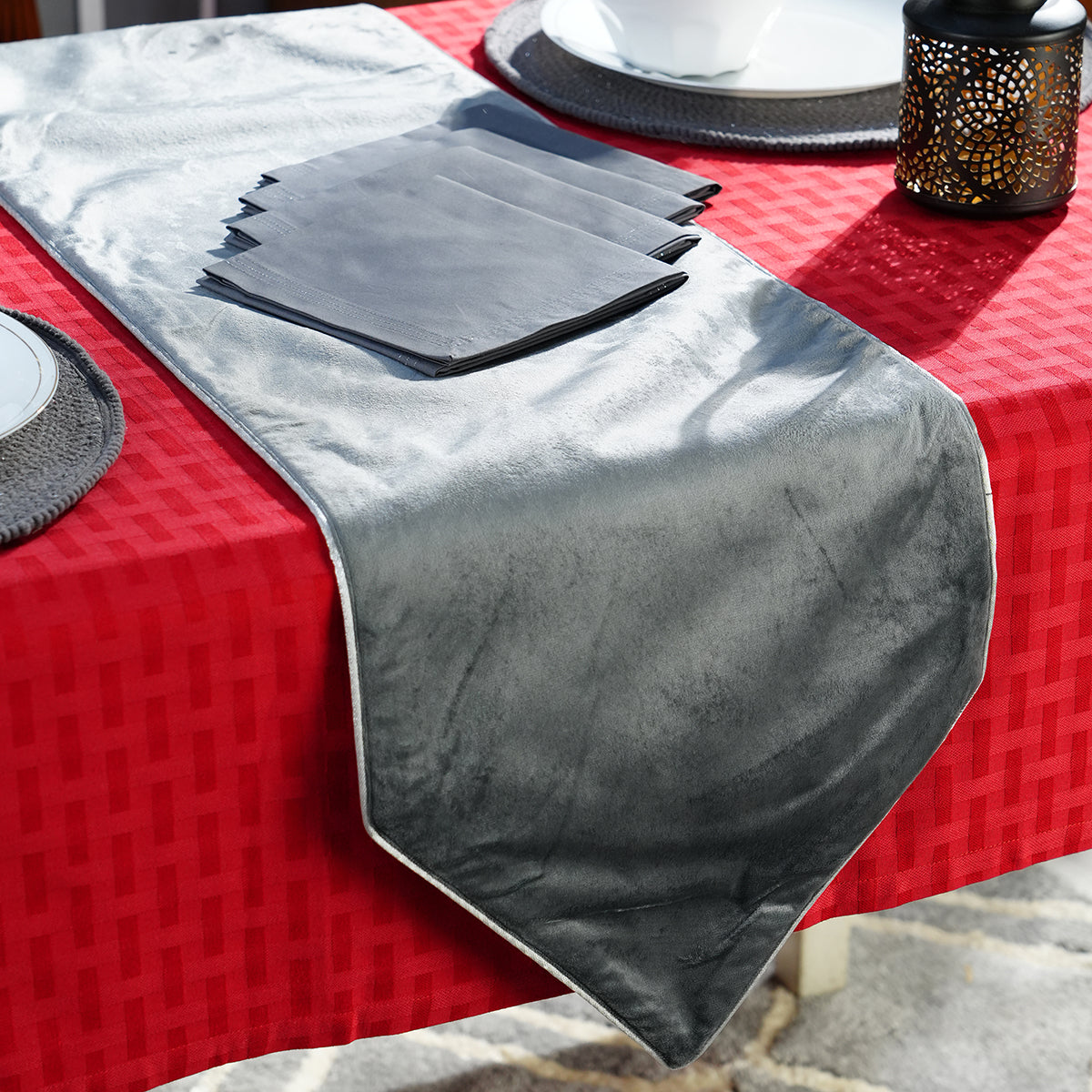 Dazzle Valentino Solid Silver 5PC Table Set With Box Packaging