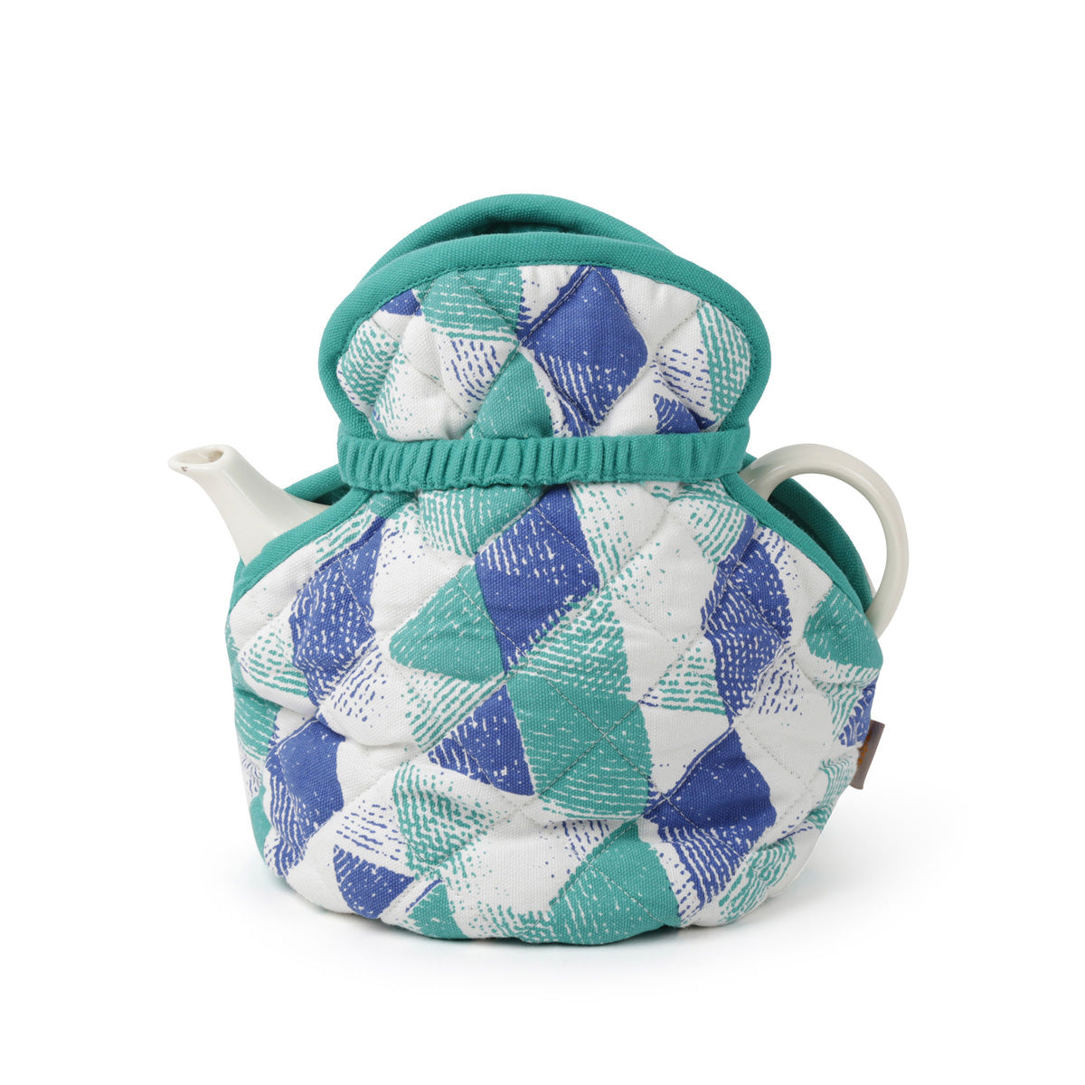 Sienna Cinch 100% Cotton Fabric Printed Blue 3PC Table Cozy Set