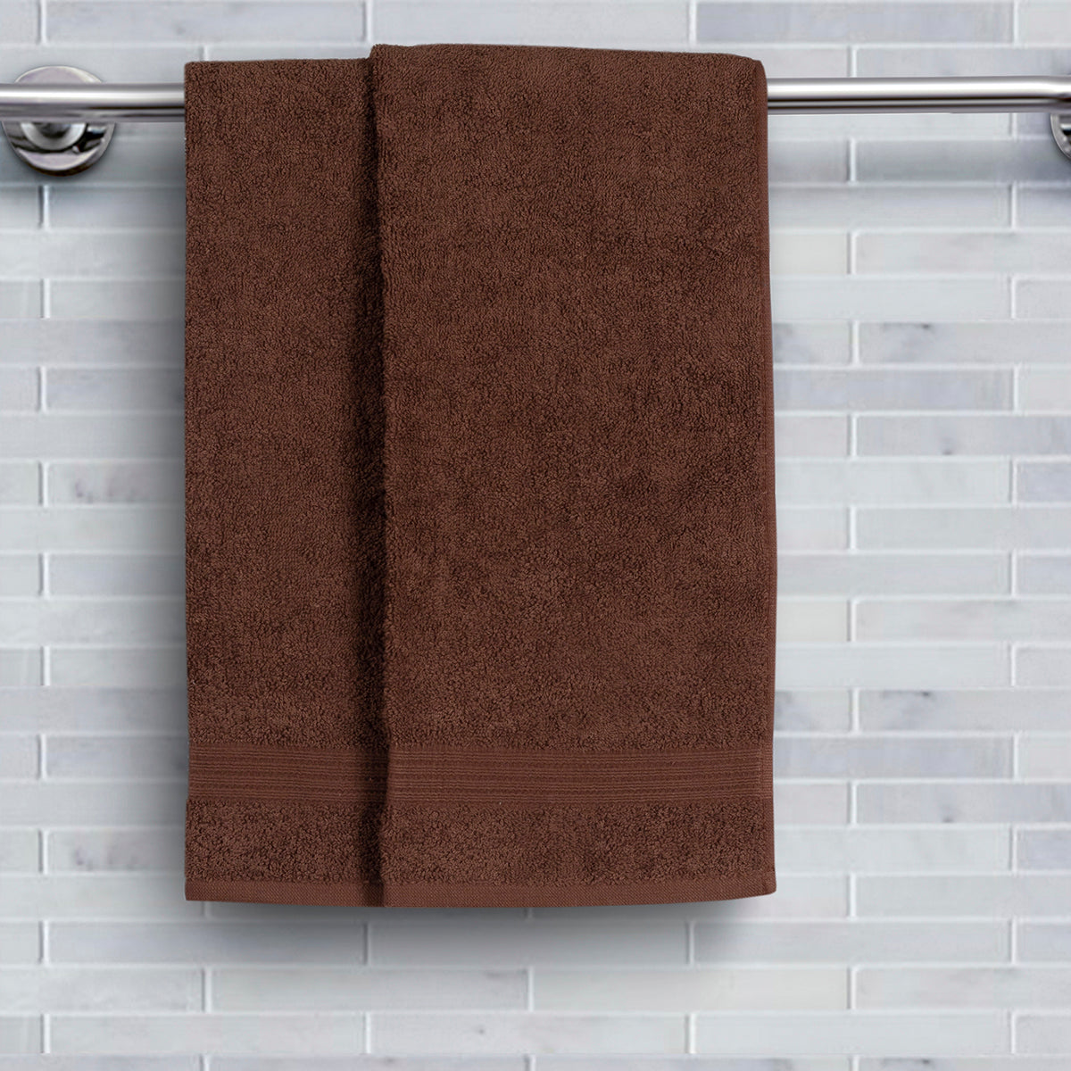 Jeneth Ultra-soft and highly absorbant Cocoa Brown Towel Set