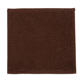 Jeneth Ultra-Soft and Highly Absorbent Cocoa Brown Face Towel Set