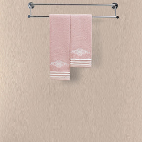 Tranquil Essence Cross Wise Anti-Bacterial, Anti-Fungal and Odour Resistant Peach Towel Set 40X70