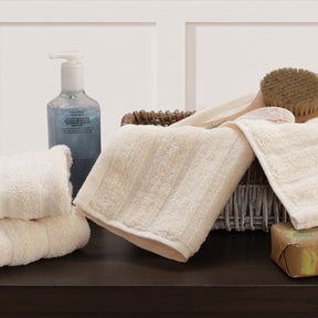 Casper Antimicrobial Antifungal Super Absorbent & Lofty Ecru Towel Set
